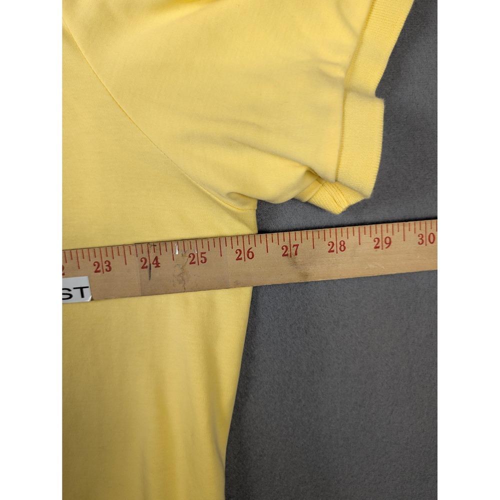 Polo Ralph Lauren Mens XL Yellow Short Sleeve Classic Fit Polo Shirt Cotton - Picture 7 of 8